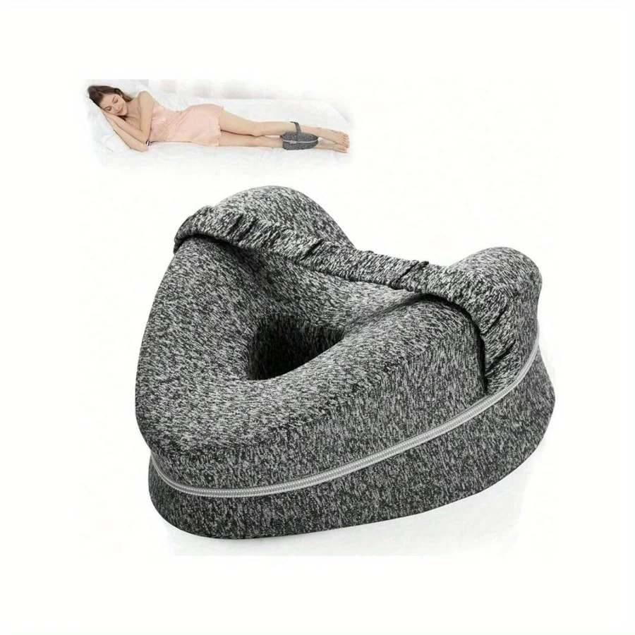 Ergonomisch Zijslaper Kussen - Kniekussen met Afneembare en Wasbare Hoes - immagine 3