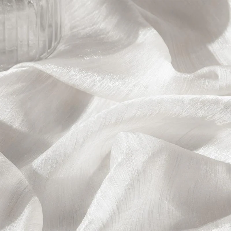 Ivy Streamer Glanzende Transparante Gordijnen Tulle - immagine 3
