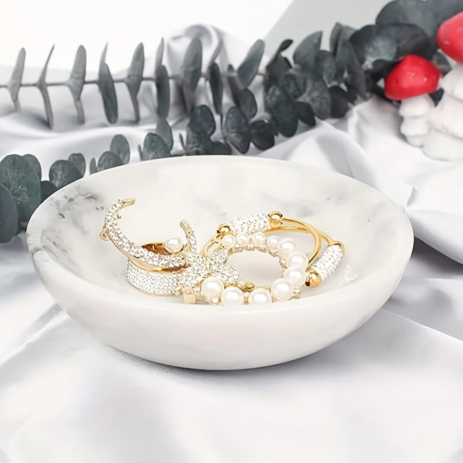 MarbleServe-Schaal - Elegante Marmeren Decoratieve Schaal voor Huis & Keuken - immagine 4