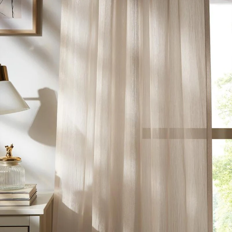 Ivy Streamer Glanzende Transparante Gordijnen Tulle - immagine 7