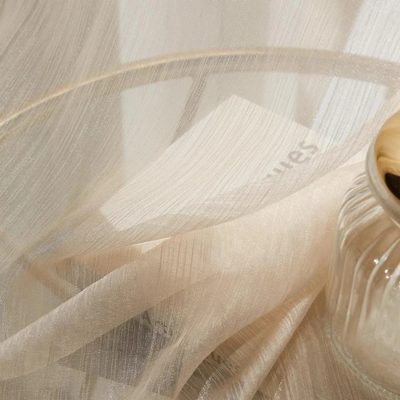 Ivy Streamer Glanzende Transparante Gordijnen Tulle - immagine 9