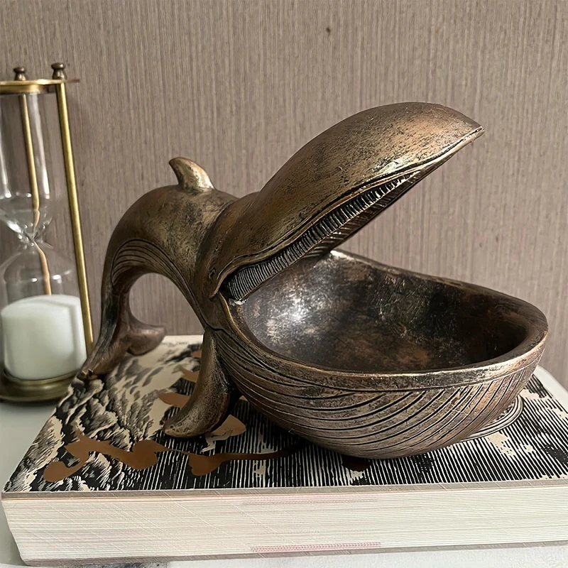 WhaleBox - Walvisvormige Hars Snoepbakje voor Sleutels & Decoratie - immagine 4