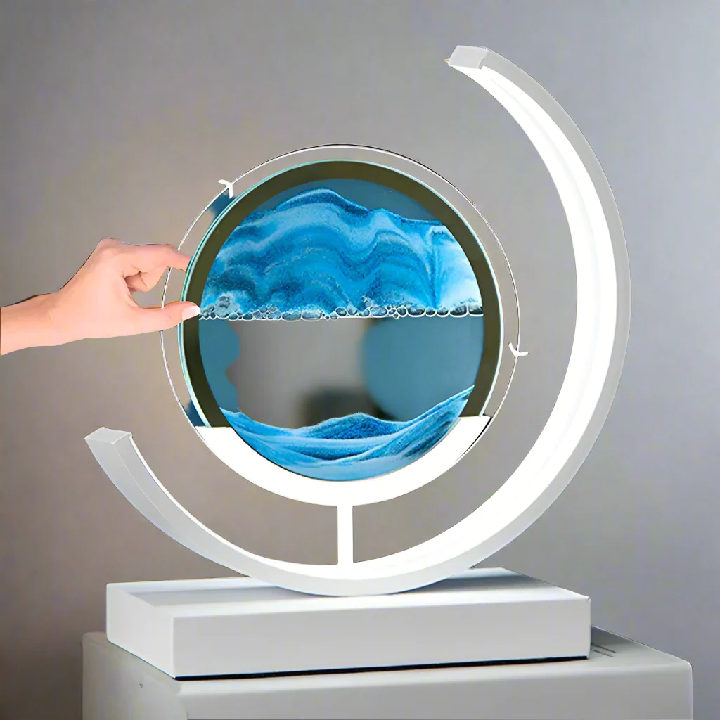 Sands of Time Lamp - Zandloper Tafellamp - immagine 5