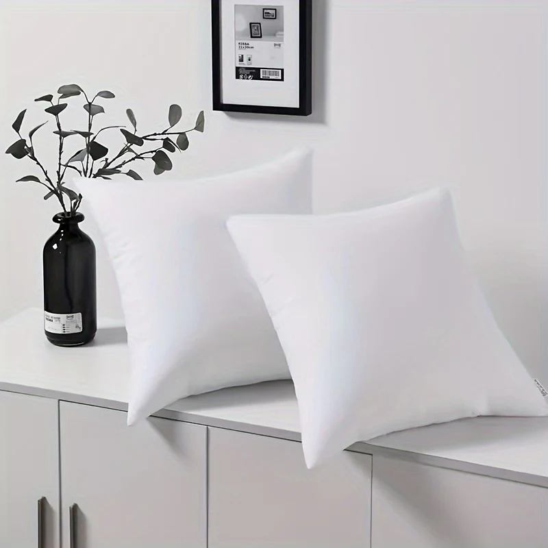Zachte en Pluizige Kussenvulling - Witte Kussenkern voor Bank, Bed en Woonkamerdecoratie - immagine 4