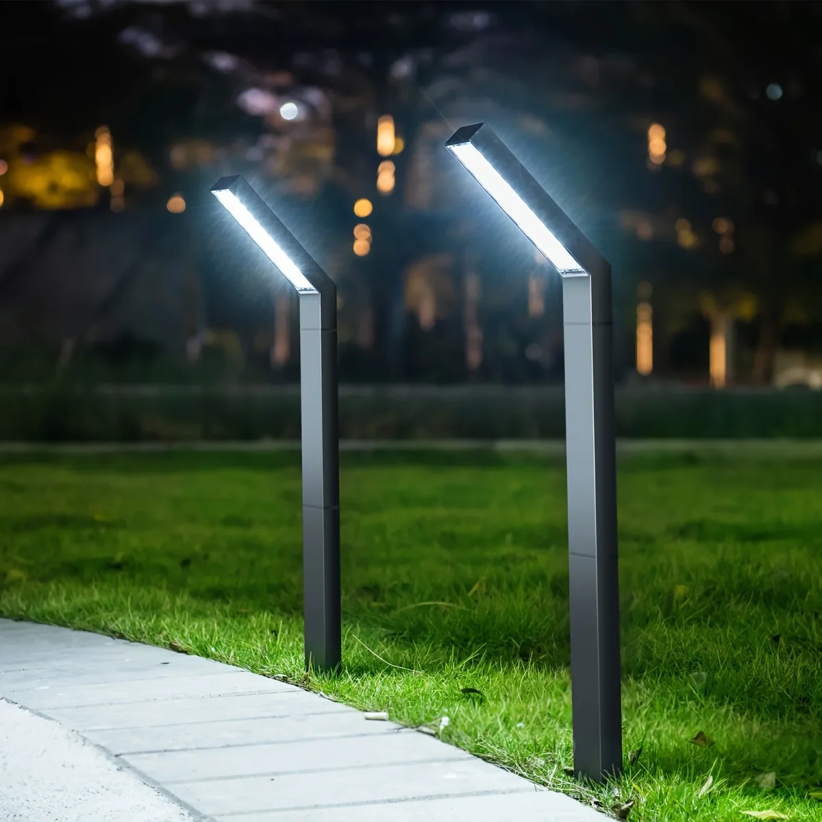 SolarPath - Waterdichte Zonnepadlamp met Verstelbaar Licht - immagine 3