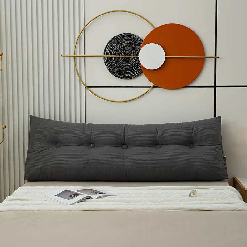 Wedge Pillow - Verstelbaar Bedkussen met Medium Zachte Ondersteuning voor Rug, Tatami Kussen - immagine 5