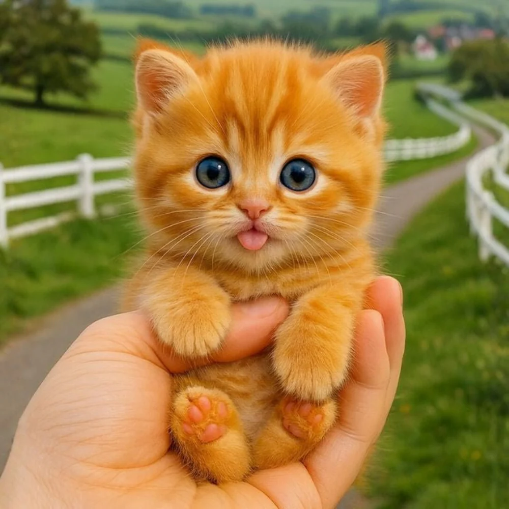 Robot Kat Interactief Speelgoed Realistisch Oranje Tabby Katje - immagine 6