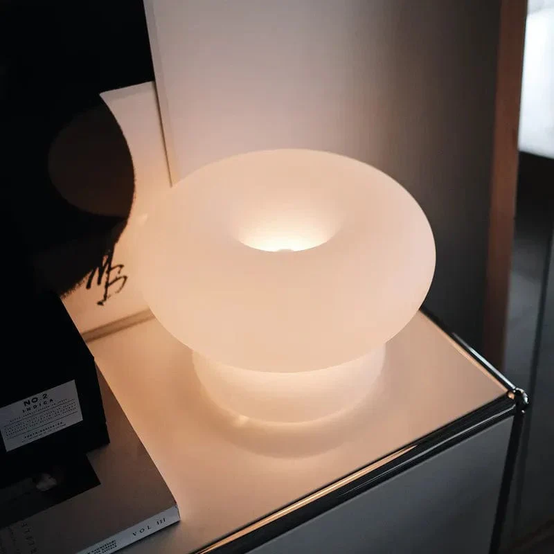 Maki Mushroom Lamp - Witte Tafellamp - immagine 5